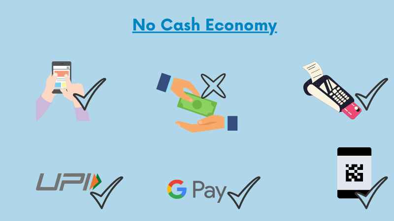 Cash is not the king in the cashless transaction economy.